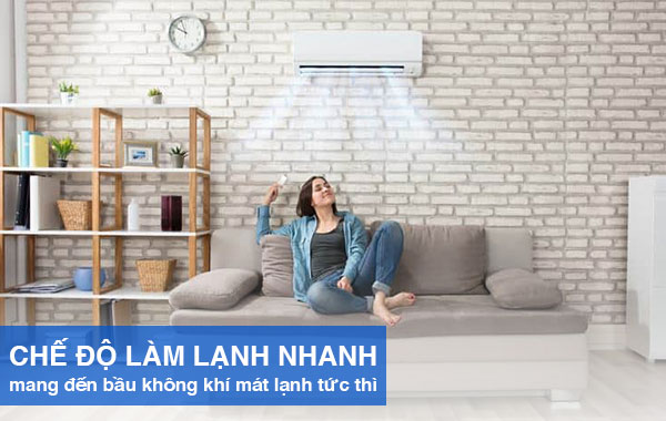 chế độ làm lạnh nhanh trên máy lạnh là gì
